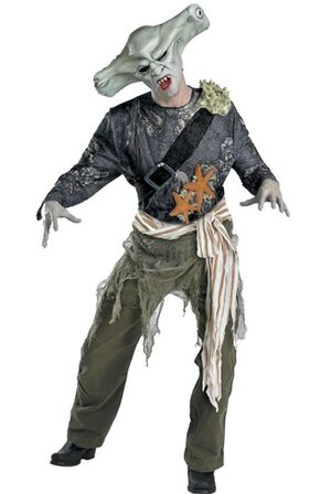Adult Maccus Sharkman Pirates of the Caribbean Costume
