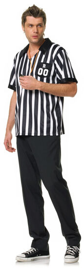 Mens Adult Referee Costume