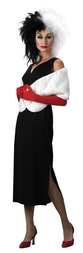 Adult Cruella De Vil Disney Costume