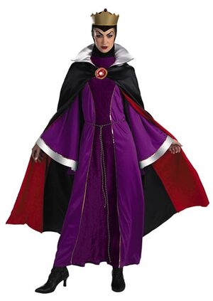 Adult Prestige Evil Queen with Crown Disney Costume