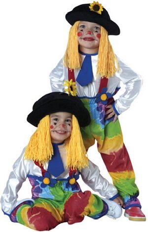 Yarn Babies Clown Toddler Costume