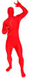 Red Morphsuit Adult Costume