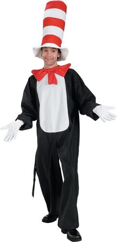 Dr. Suess The Cat in the Hat Adult Costume