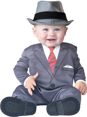 All Business Gangster Baby Costume