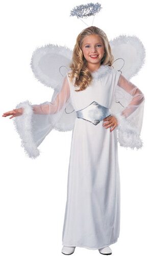 Girls Snow Angel Kids Costume