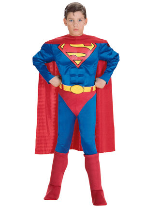 Superman Muscle Chest Classic Kids Costume