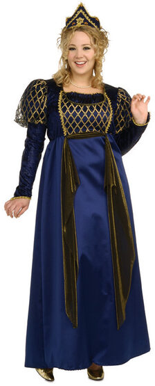 Renaissance Queen Plus Size Costume