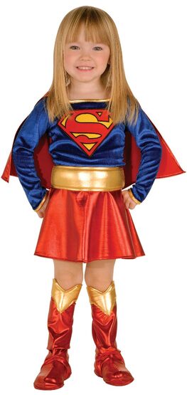 Sweet Little Supergirl Kids Costume