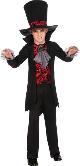 Gothic Vampire Lord Kids Costume
