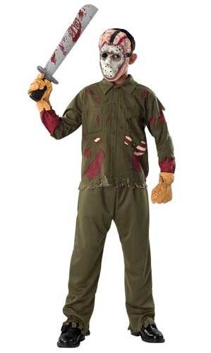 Friday the 13th Jason Deluxe Kids Costume