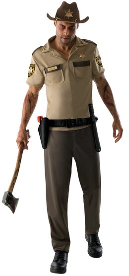 Rick Walking Dead Police Adult Costume