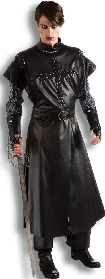 Mens Adult #Crusader Knight Medieval & Gothic Fancy Dress Complete Outfit 