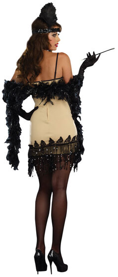 Sexy Jazzy Jezebell 1920s Flapper Costume
