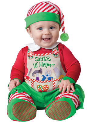 Santas Lil' Helper Baby Costume
