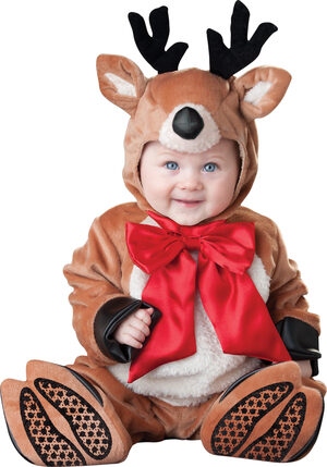 Reindeer Rascal Christmas Baby Costume