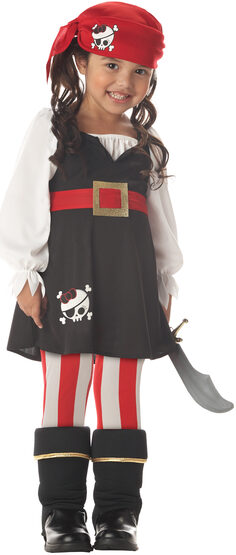 Precious Lil' Pirate Maiden Kids Costume