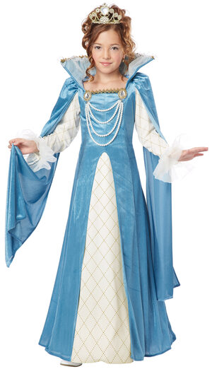 Renaissance Queen Kids Costume