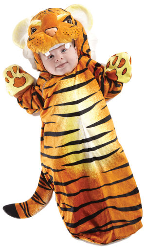 Tiny Tiger Bunting Baby Costume
