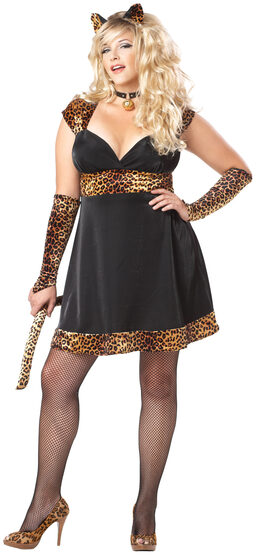 Kitty Cougar Sexy Plus Size Costume