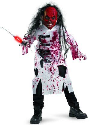 Demented Doctor Scary Kids Costume