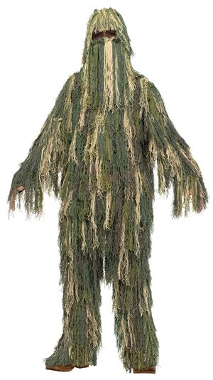Army Camoflauge Gillie Suit Kids Costume