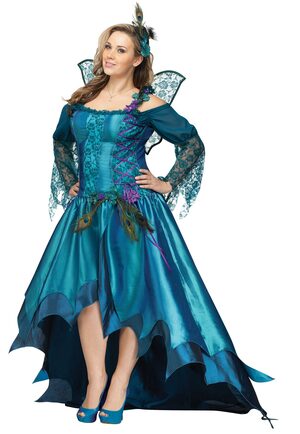 Elegant Peacock Fairy Plus Size Costume