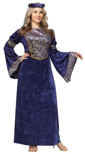Medieval Renaissance Maiden Plus Size Costume