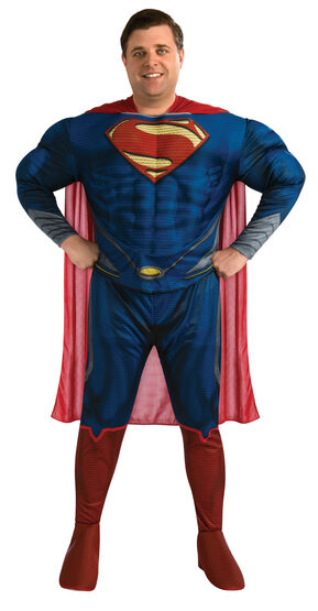 Man of Steel Deluxe Superman Plus Size Costume