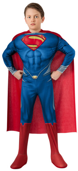 Deluxe Muscle Chest Superman Kids Costume