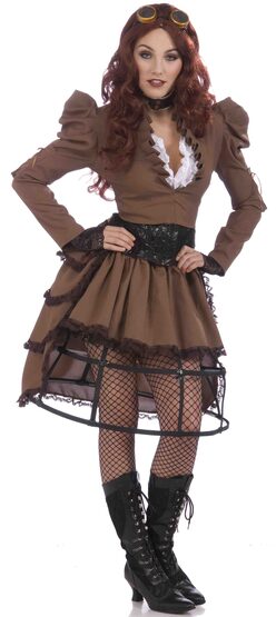 Victorian Vicky Steampunk Adult Costume