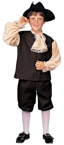 Historical Colonial Boy Kids Costume