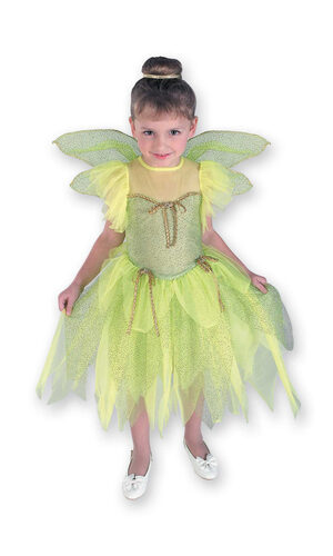 Kids Little Princess Disney Tinkerbell Costume