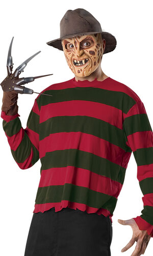 Teen Freddy Krueger Mens Costume Set