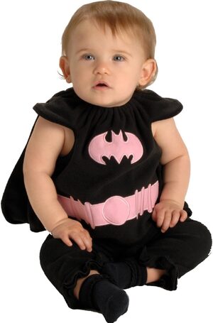 Batgirl Bib Baby Costume