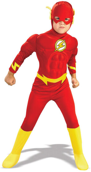 Flash Muscle Chest Deluxe Kids Costume