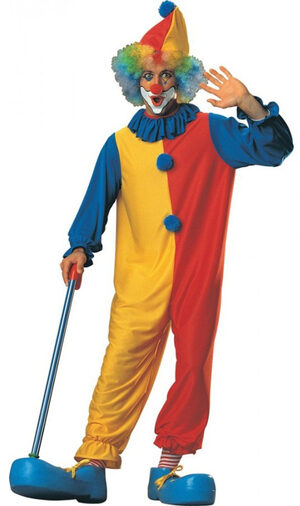 Party Clown Adult Costume