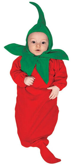 Chili Pepper Infant Bunting Costume