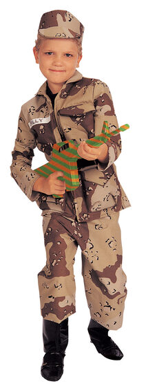 Special Forces Deluxe Kids Army Costume