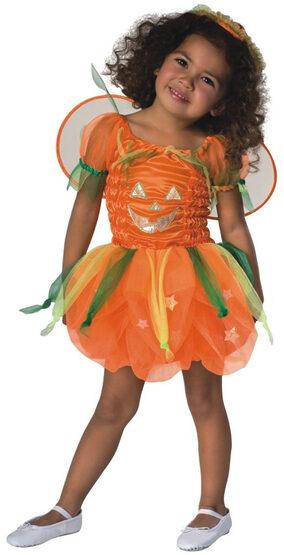 Pumpkin Pie Toddler Fairy Costume