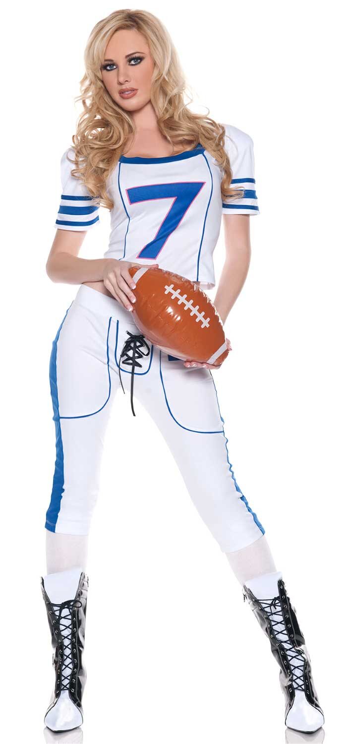 Womens Sexy Touchdown Football Costume Mr. Costumes