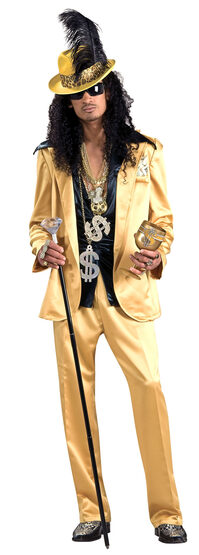 Gold Hustlah Adult Pimp Costume