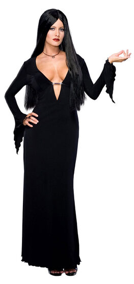 Morticia Addams Sexy Gothic Costume