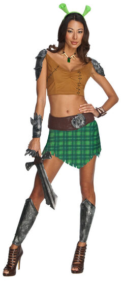 Womens Adult Fiona Warrior Costume