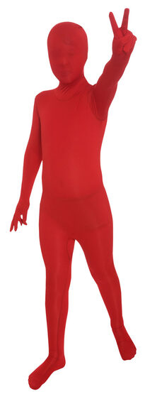 Red Morphsuit Kids Costume