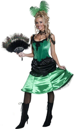 Western Saloon Girl Adult Costume