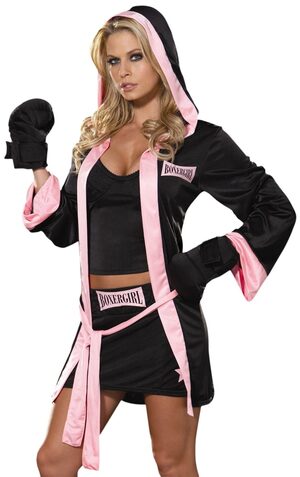 female boxer costume