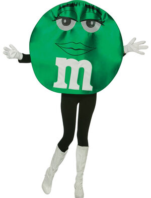 Green M and M Deluxe Adult Costume