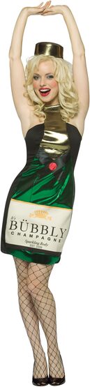 Its Bubbly Champagne Sexy Costume