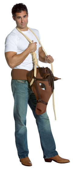 Hung Like a Horse Funny Adult Costume