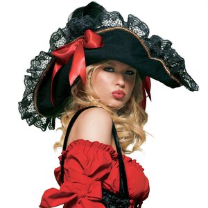 Womens Swashbuckler Pirate Hat